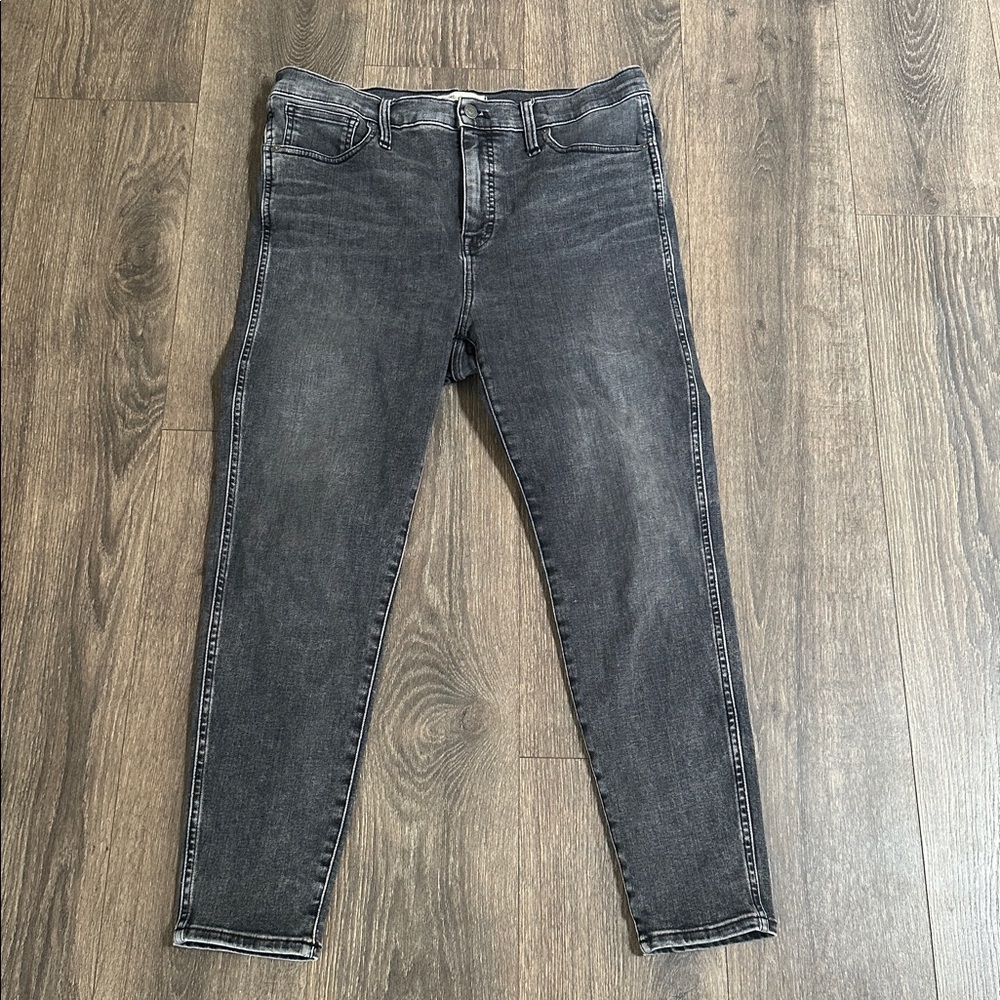 Madewell High Rise Skinny Crop Jeans size 32 - Picture 3 of 5